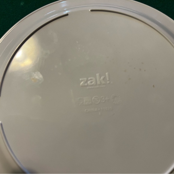 zak! Dining Cars Disney Pixar Lightning Mcqueen Plate Zak Melamine